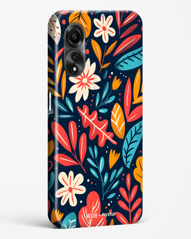 Bold Garden Bloom [BREATHE] Hard Case Phone Cover (Oppo)