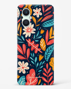 Bold Garden Bloom [BREATHE] Hard Case Phone Cover (Oppo)