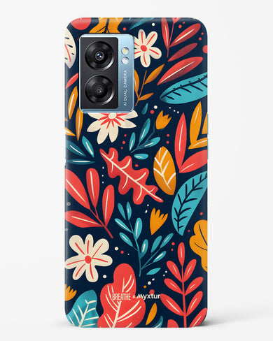 Bold Garden Bloom [BREATHE] Hard Case Phone Cover (Oppo)