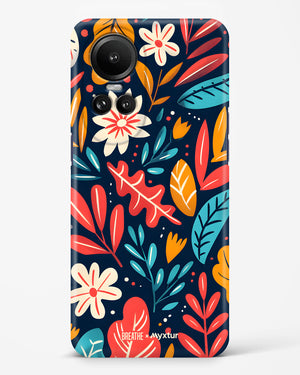 Bold Garden Bloom [BREATHE] Hard Case Phone Cover (Oppo)