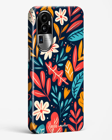Bold Garden Bloom [BREATHE] Hard Case Phone Cover (Oppo)