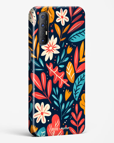 Bold Garden Bloom [BREATHE] Hard Case Phone Cover (Oppo)