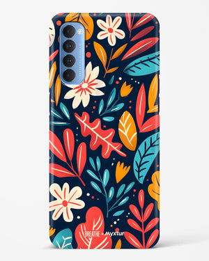 Bold Garden Bloom [BREATHE] Hard Case Phone Cover (Oppo)