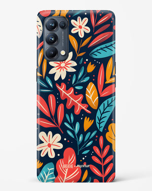 Bold Garden Bloom [BREATHE] Hard Case Phone Cover (Oppo)