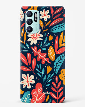 Bold Garden Bloom [BREATHE] Hard Case Phone Cover (Oppo)