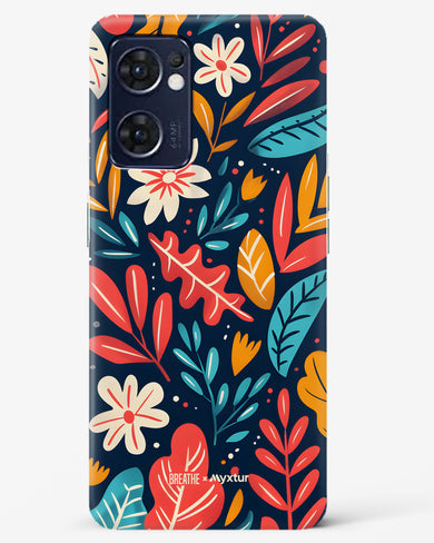 Bold Garden Bloom [BREATHE] Hard Case Phone Cover (Oppo)