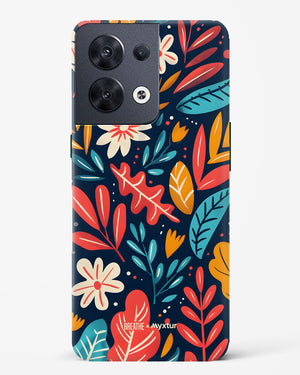 Bold Garden Bloom [BREATHE] Hard Case Phone Cover (Oppo)