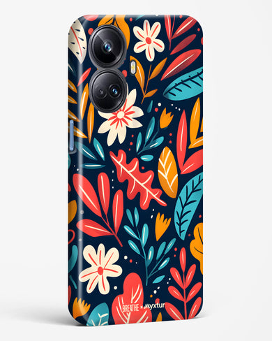 Bold Garden Bloom [BREATHE] Hard Case Phone Cover (Realme)