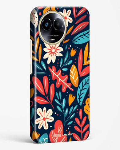 Bold Garden Bloom [BREATHE] Hard Case Phone Cover (Realme)