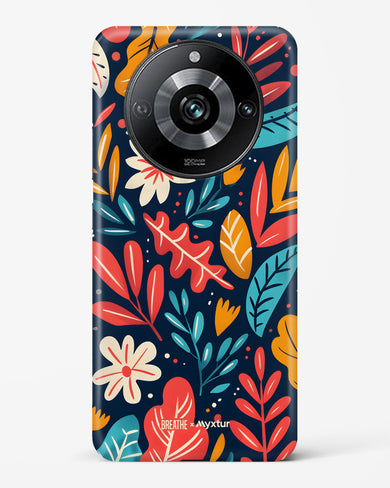 Bold Garden Bloom [BREATHE] Hard Case Phone Cover (Realme)