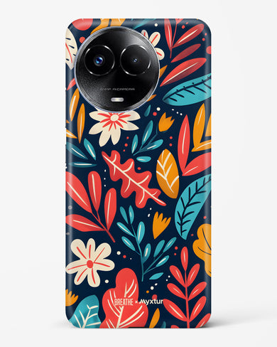 Bold Garden Bloom [BREATHE] Hard Case Phone Cover (Realme)