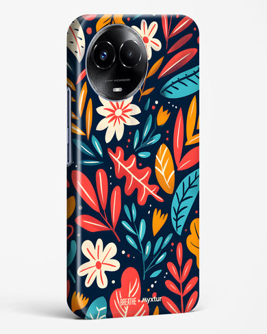 Bold Garden Bloom [BREATHE] Hard Case Phone Cover (Realme)