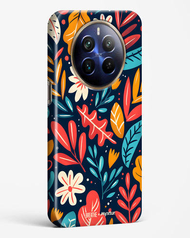 Bold Garden Bloom [BREATHE] Hard Case Phone Cover (Realme)