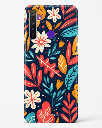 Bold Garden Bloom [BREATHE] Hard Case Phone Cover (Realme)