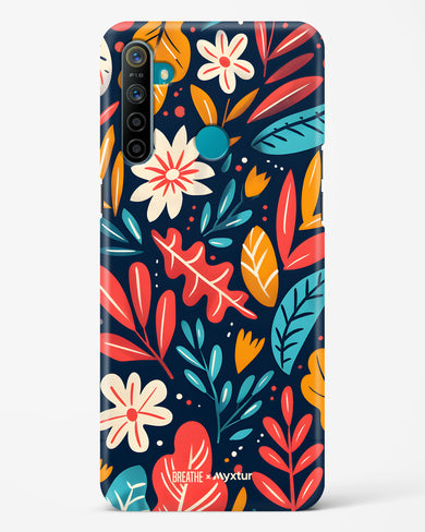 Bold Garden Bloom [BREATHE] Hard Case Phone Cover (Realme)