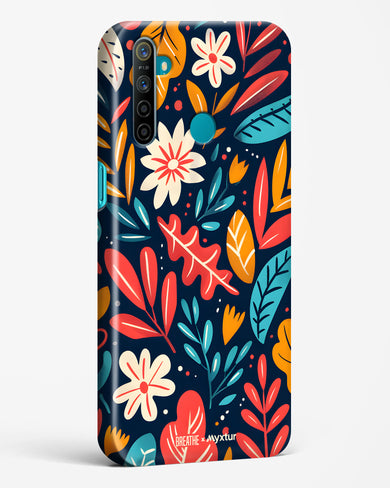 Bold Garden Bloom [BREATHE] Hard Case Phone Cover (Realme)