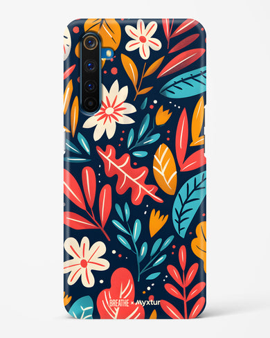 Bold Garden Bloom [BREATHE] Hard Case Phone Cover (Realme)