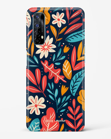 Bold Garden Bloom [BREATHE] Hard Case Phone Cover (Realme)