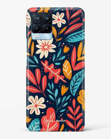 Bold Garden Bloom [BREATHE] Hard Case Phone Cover (Realme)