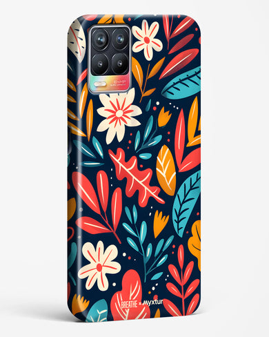 Bold Garden Bloom [BREATHE] Hard Case Phone Cover (Realme)