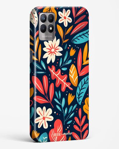 Bold Garden Bloom [BREATHE] Hard Case Phone Cover (Realme)