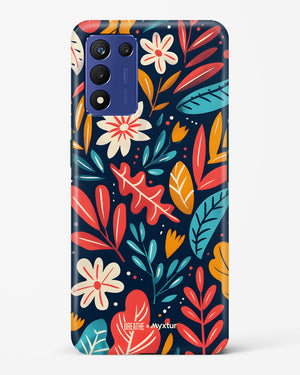 Bold Garden Bloom [BREATHE] Hard Case Phone Cover (Realme)