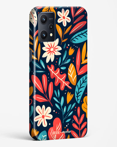 Bold Garden Bloom [BREATHE] Hard Case Phone Cover (Realme)