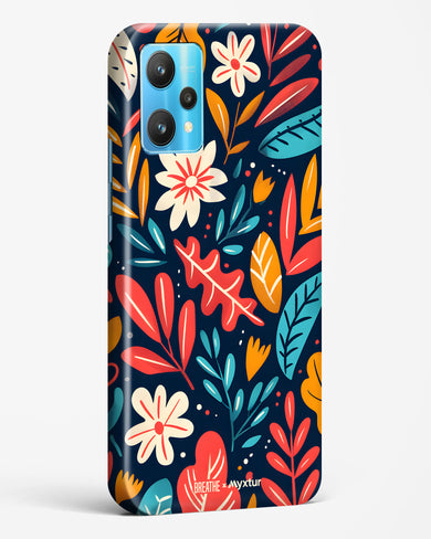 Bold Garden Bloom [BREATHE] Hard Case Phone Cover (Realme)