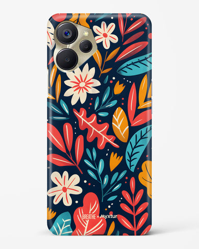 Bold Garden Bloom [BREATHE] Hard Case Phone Cover (Realme)