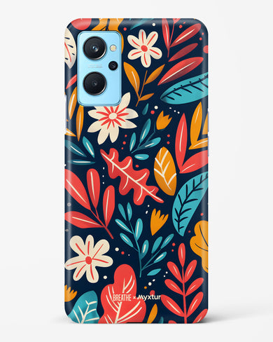 Bold Garden Bloom [BREATHE] Hard Case Phone Cover (Realme)