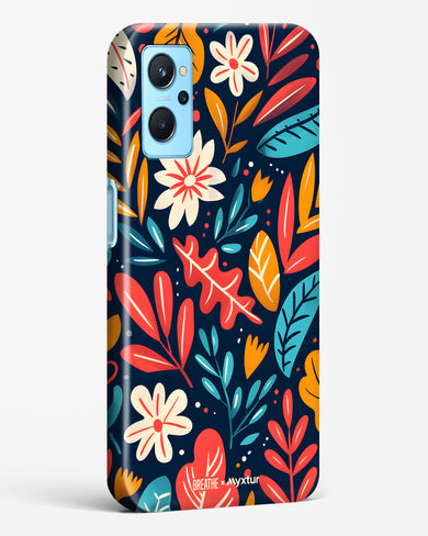 Bold Garden Bloom [BREATHE] Hard Case Phone Cover (Realme)