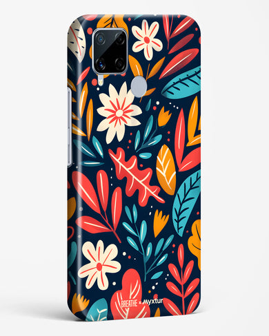 Bold Garden Bloom [BREATHE] Hard Case Phone Cover (Realme)