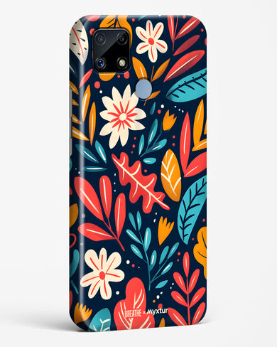 Bold Garden Bloom [BREATHE] Hard Case Phone Cover (Realme)