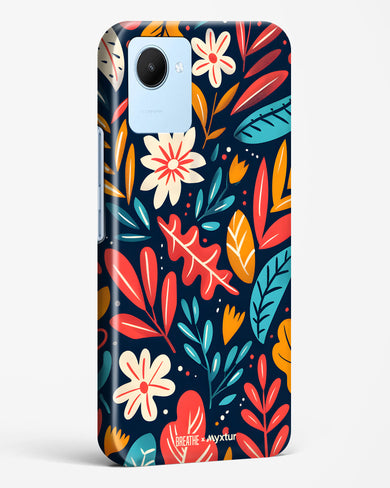 Bold Garden Bloom [BREATHE] Hard Case Phone Cover (Realme)