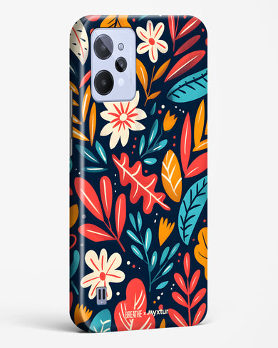 Bold Garden Bloom [BREATHE] Hard Case Phone Cover (Realme)