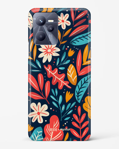 Bold Garden Bloom [BREATHE] Hard Case Phone Cover (Realme)