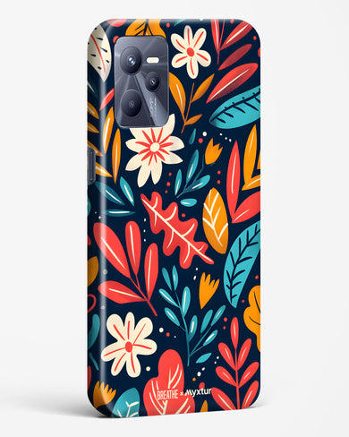 Bold Garden Bloom [BREATHE] Hard Case Phone Cover (Realme)