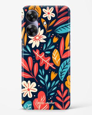Bold Garden Bloom [BREATHE] Hard Case Phone Cover (Realme)