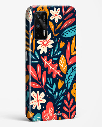 Bold Garden Bloom [BREATHE] Hard Case Phone Cover (Realme)