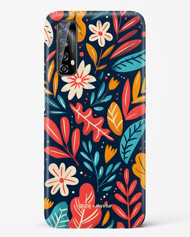 Bold Garden Bloom [BREATHE] Hard Case Phone Cover (Realme)