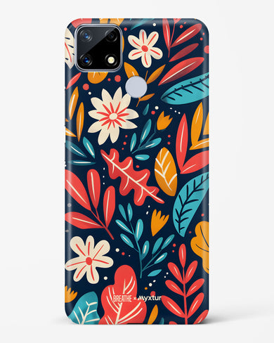 Bold Garden Bloom [BREATHE] Hard Case Phone Cover (Realme)