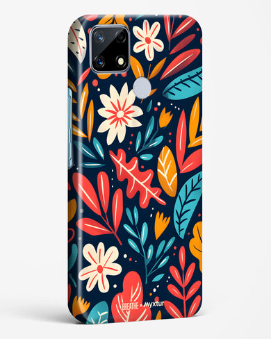 Bold Garden Bloom [BREATHE] Hard Case Phone Cover (Realme)