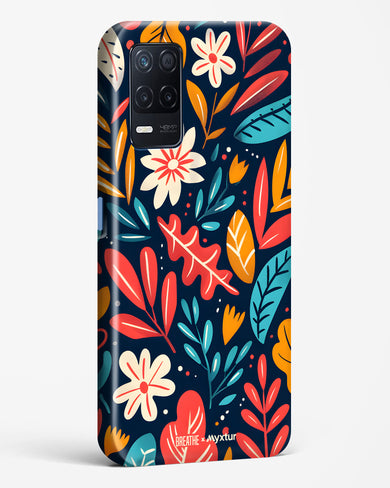 Bold Garden Bloom [BREATHE] Hard Case Phone Cover (Realme)