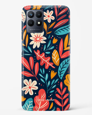 Bold Garden Bloom [BREATHE] Hard Case Phone Cover (Realme)