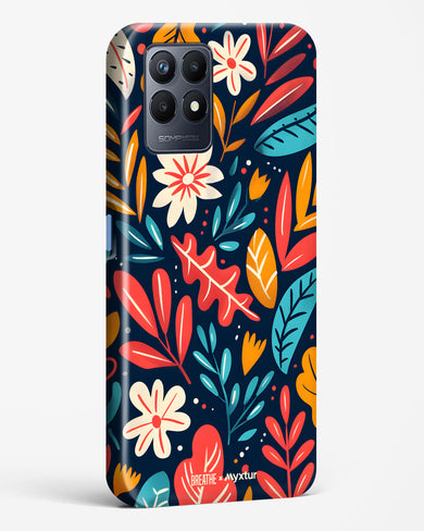 Bold Garden Bloom [BREATHE] Hard Case Phone Cover (Realme)