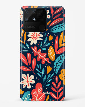 Bold Garden Bloom [BREATHE] Hard Case Phone Cover (Realme)