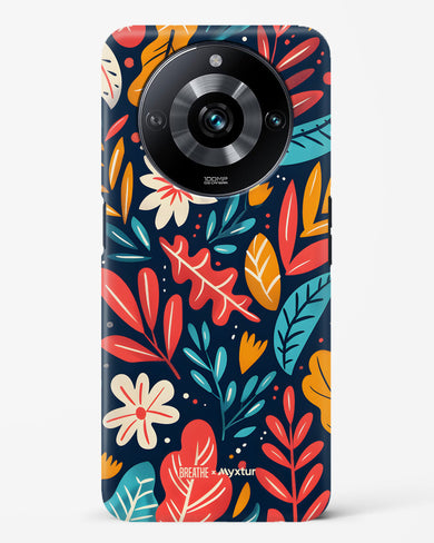 Bold Garden Bloom [BREATHE] Hard Case Phone Cover (Realme)