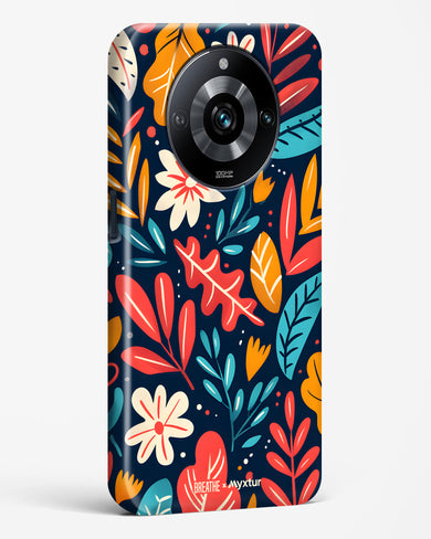 Bold Garden Bloom [BREATHE] Hard Case Phone Cover (Realme)