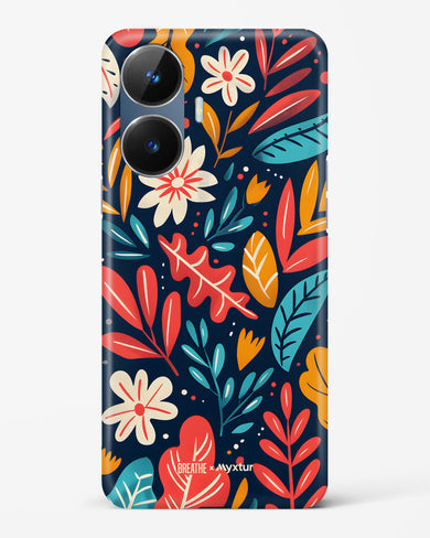 Bold Garden Bloom [BREATHE] Hard Case Phone Cover (Realme)