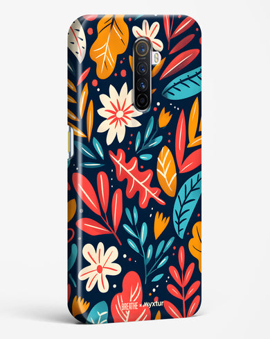 Bold Garden Bloom [BREATHE] Hard Case Phone Cover (Realme)